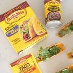 Cheesy Bean y Tacos De Pollo 7