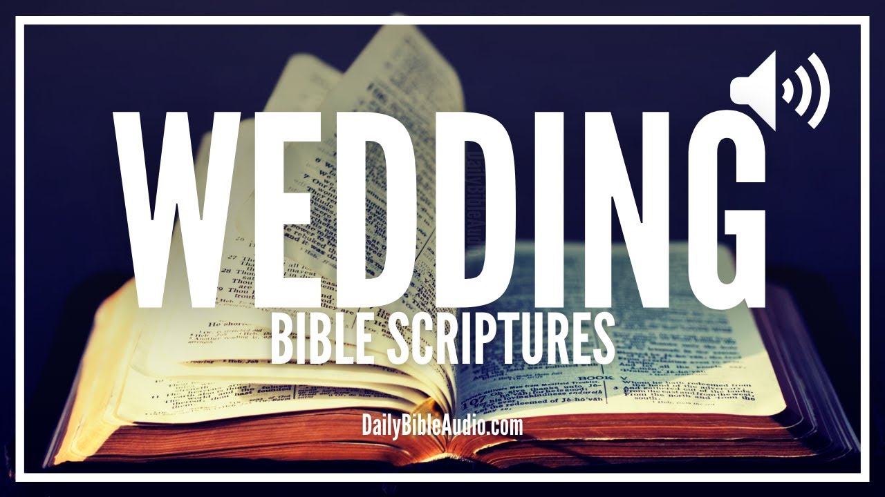 bible verses for weddings