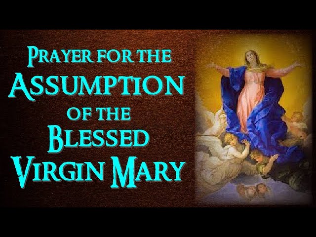 prayer to mary assumed into heaven