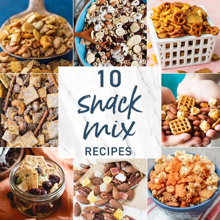 10 recetas de refrigerios