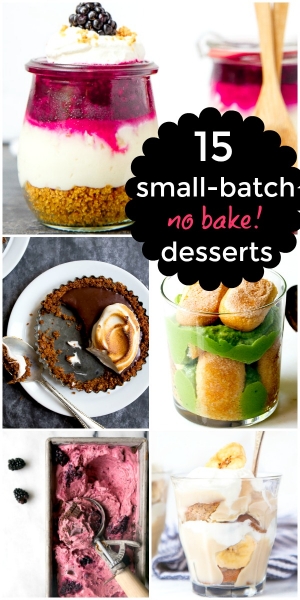 15 postres de verano sin hornear en lotes pequeños