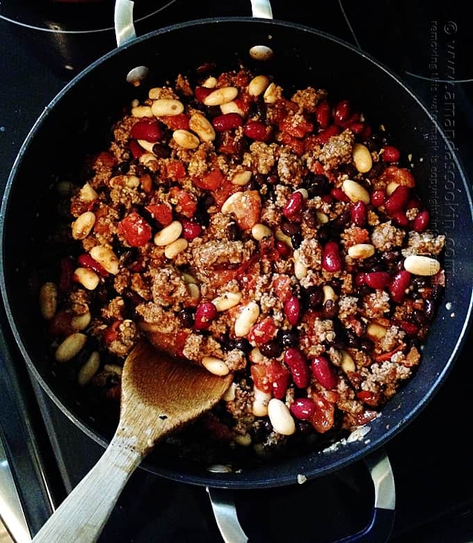 3 frijoles chile