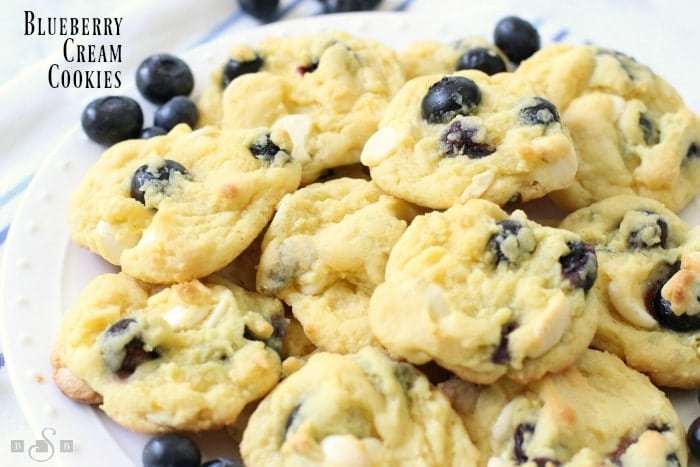 GALLETAS DE CREMA DE AZUL