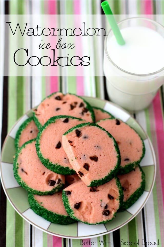 GALLETAS DE HIELO DE SANDÍA
