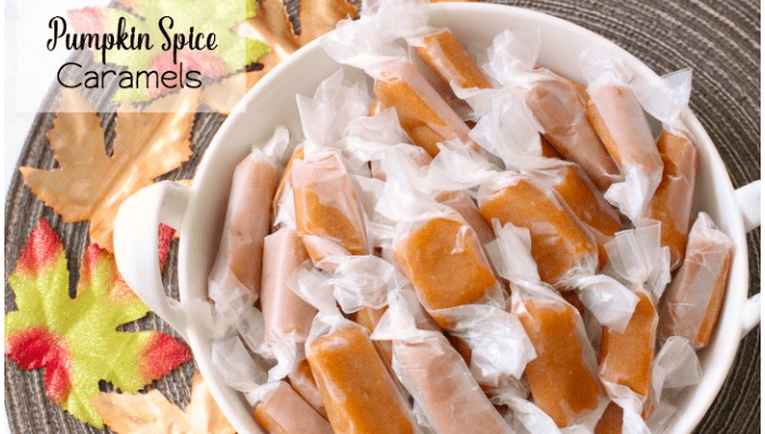 CARAMELAS DE ESPECIAS DE CALABAZA