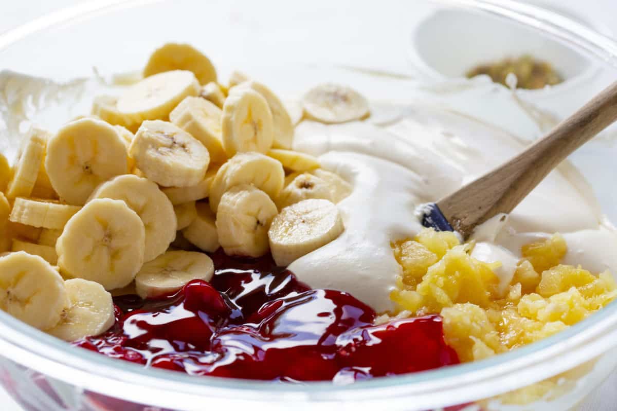Pelusa de banana split