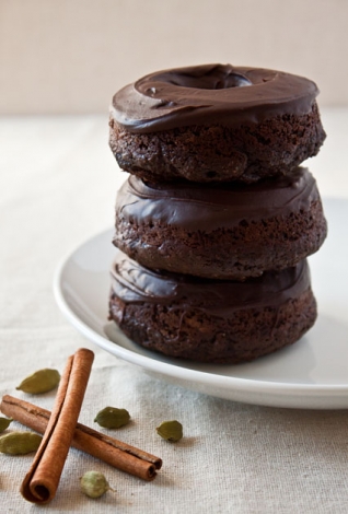 Chocolate Chai Donuts