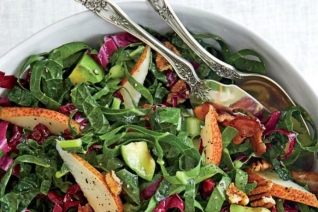 Hermosas y deliciosas ensaladas de otoño