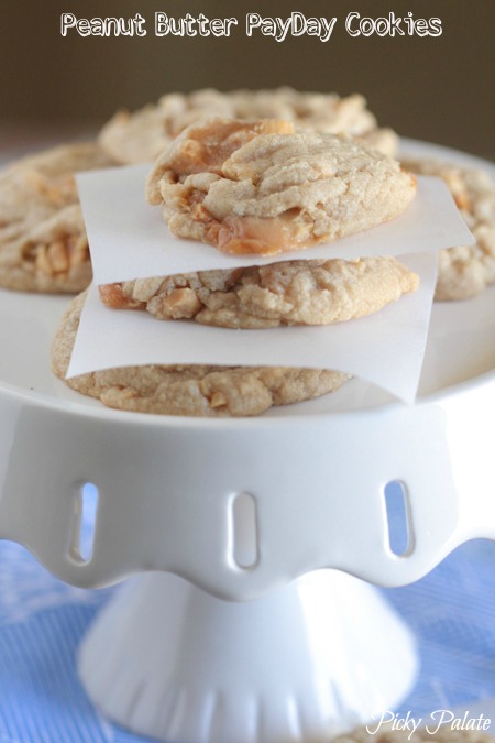 Galletas del día de la paga de la mantequilla de cacahuete