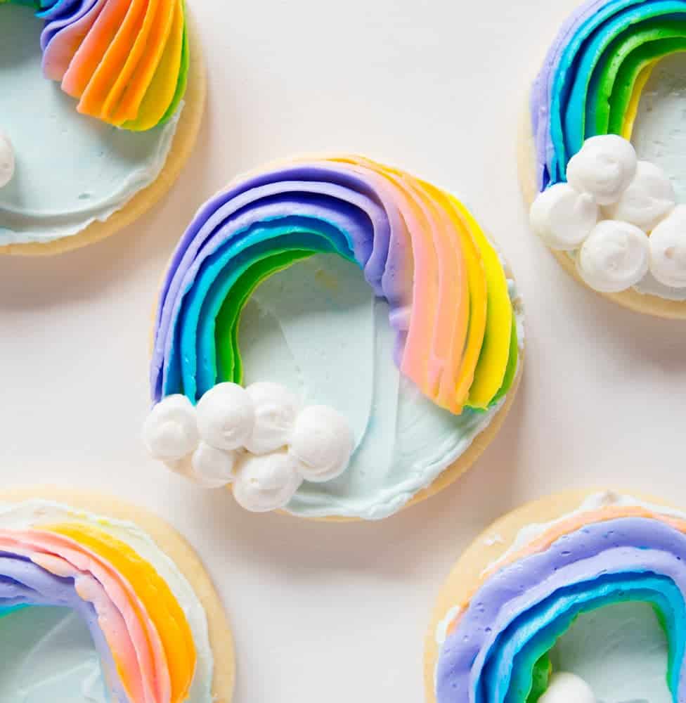 Rainbow Sugar Cookie