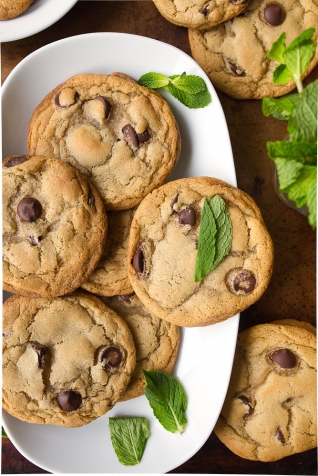 Galletas De Chocolate Con Menta
