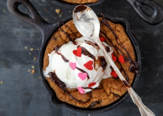 Galletas de Chocolate Chip Sundaes