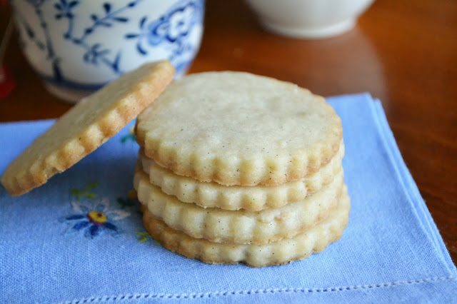 Biscuits au beurre de vanille