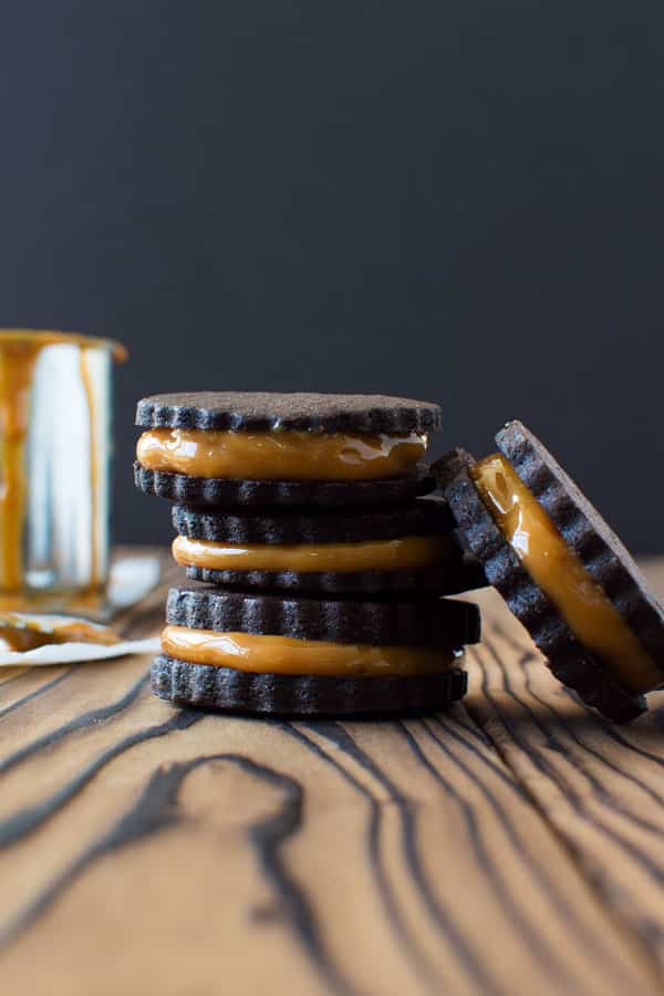 Galletas De Chocolate Dulce De Leche