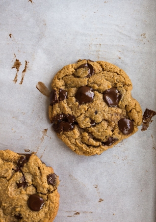 Galletas De Chocolate Con Harina De Almendras