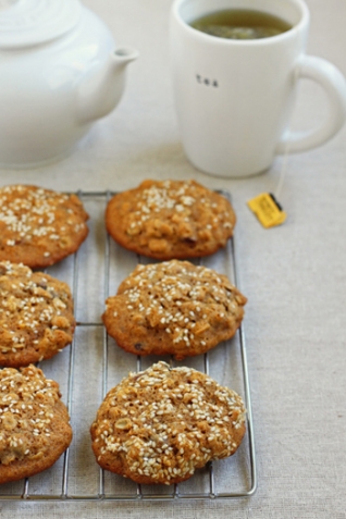 Galletas De Desayuno De Sésamo Fecha