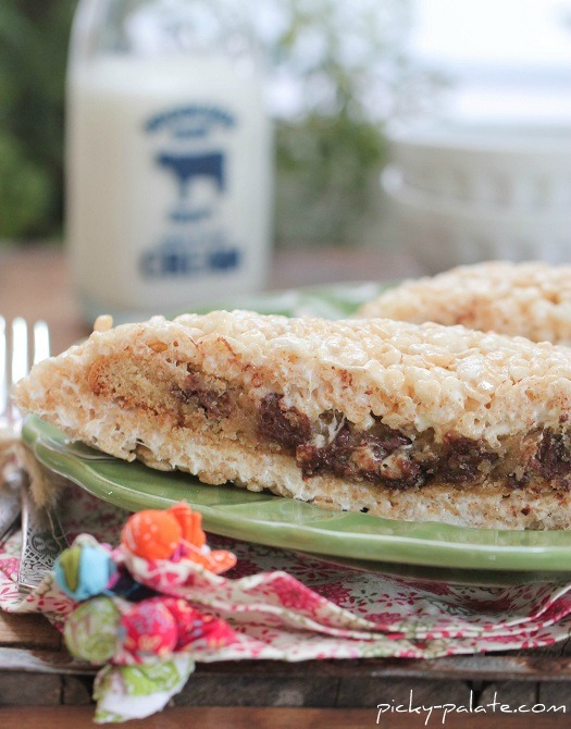 Biscuits aux brisures de chocolat au riz Krispie