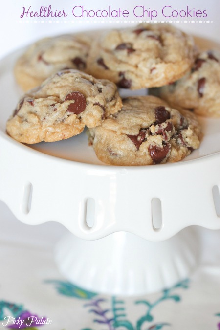 Galletas con chispas de chocolate de trigo integral m&aacute;s sanas-12t