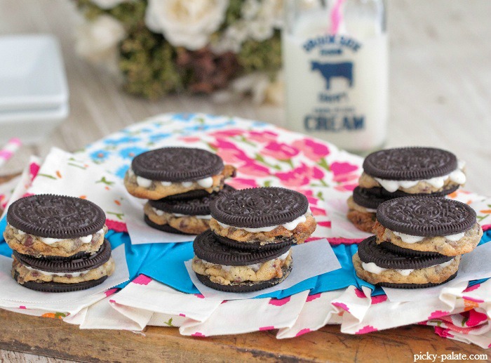 Galletas De Chips De Chocolate Oreos Rellenos