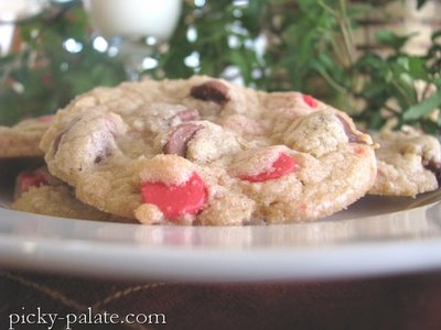 Biscuits croquants aux cerises et pépites de chocolat ...