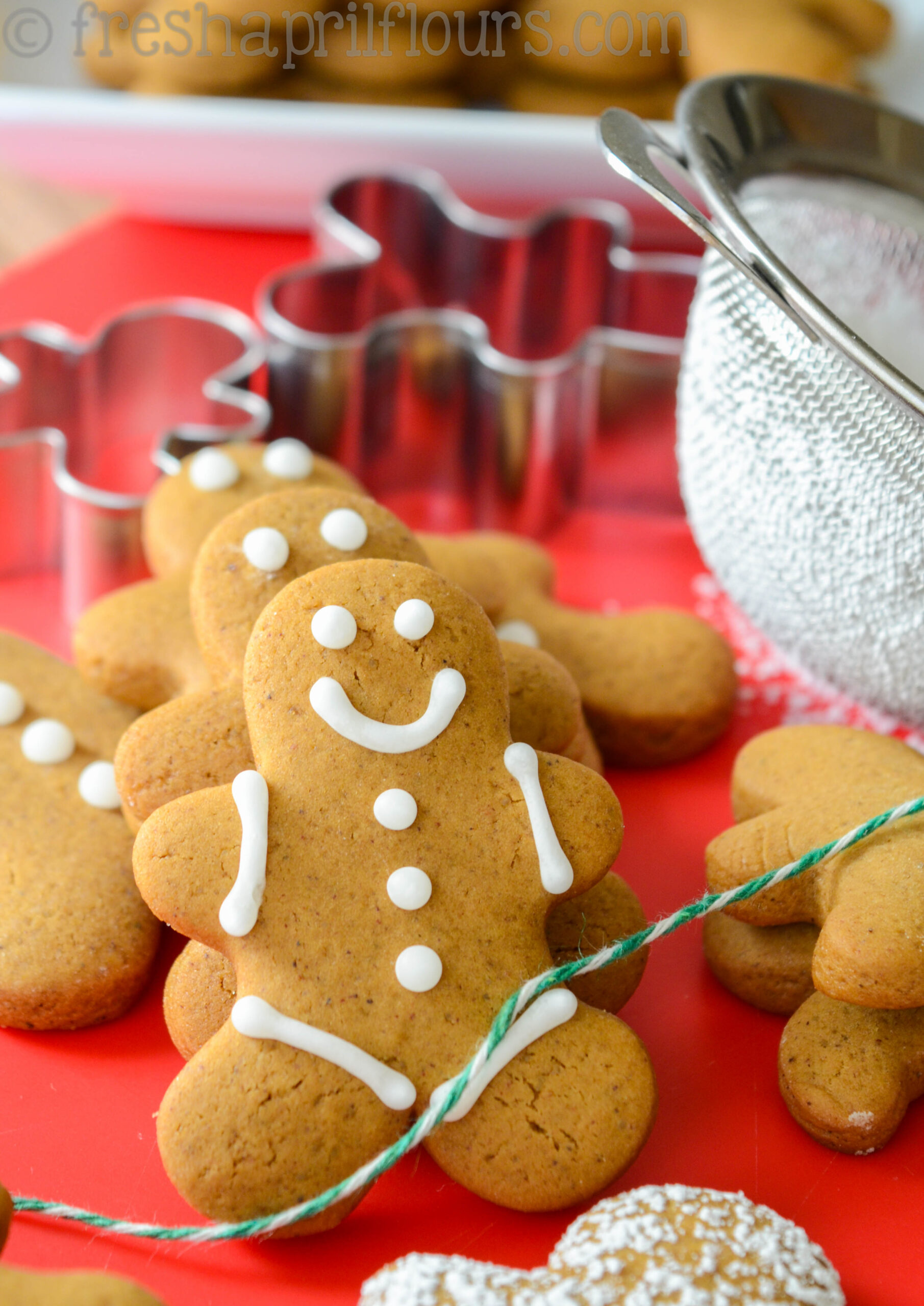Biscuits de pain d'épices épicés