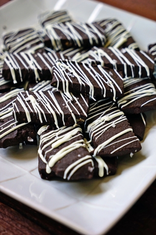 Galletas De Torta Dulce De Chocolate Y Pecan