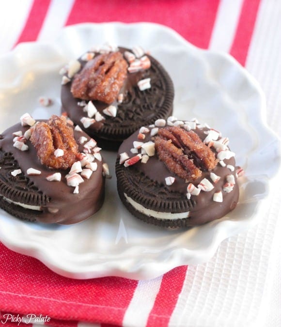 Oreos cubiertos de chocolate