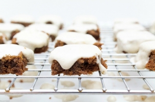 Brownies de moca de un tazón
