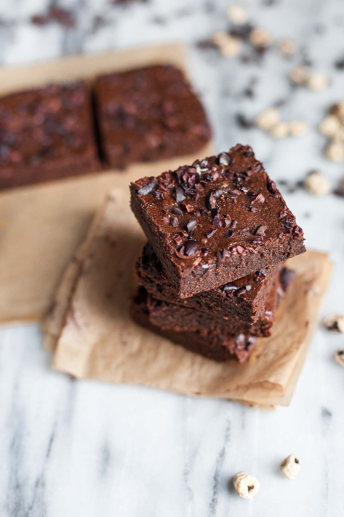 Brownies De Nuez De Tigre - Un Batidor Calculado