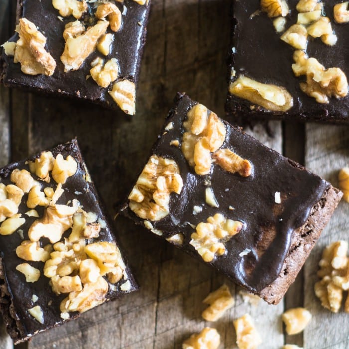 Brownies Glaseados con Whisky