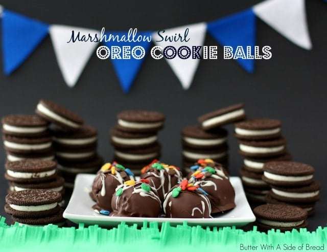 BOLAS DE GALLETAS OREO SWIRL MARSHMALLOW