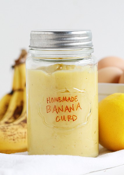 Cuajada de pl&aacute;tano casera fresca