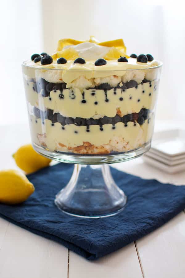 Trifle De Ar&aacute;ndanos De Lim&oacute;n