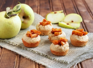 Galletas De Manzana De Caramelo