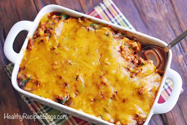 enchilada cazuela