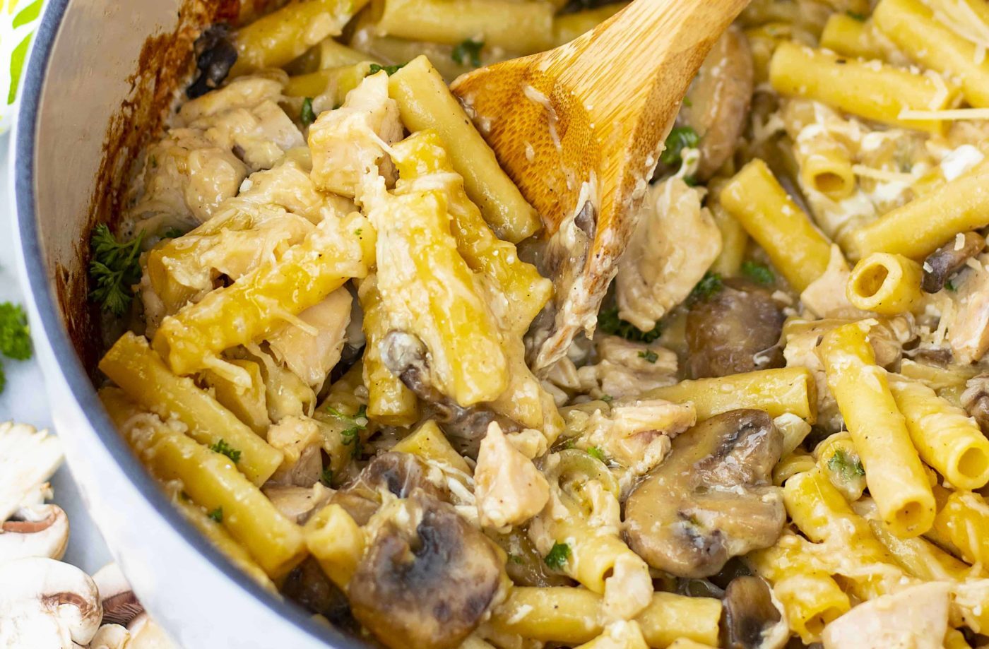 Cazuela de Pollo Marsala
