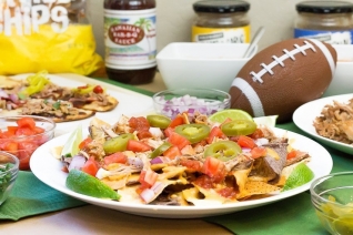 Celebra el día del juego con una última barra de cerdo tirada