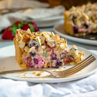 Tarta De Queso De Bayas