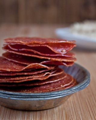 Salchichón De Salami Chips De Frijol Blanco