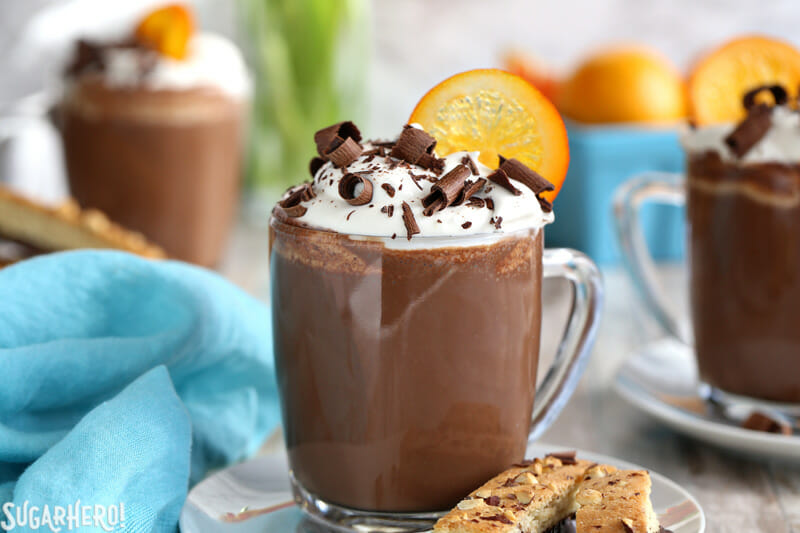 Chocolate Caliente Naranja
