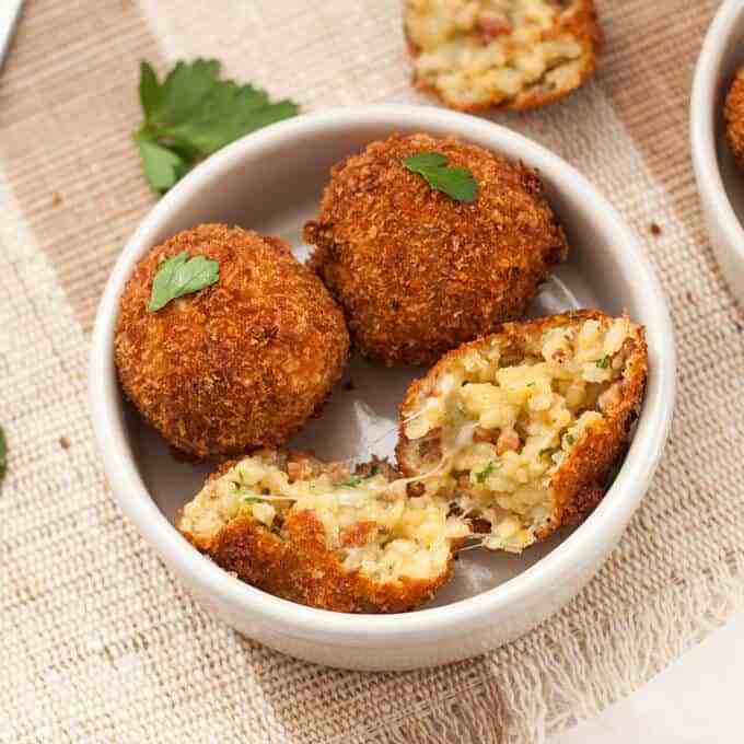 Chorizo ​​Arancini