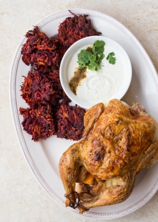 Cómo asar un pollo entero