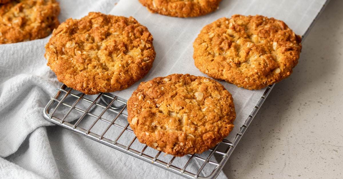 Galletas Anzac fáciles