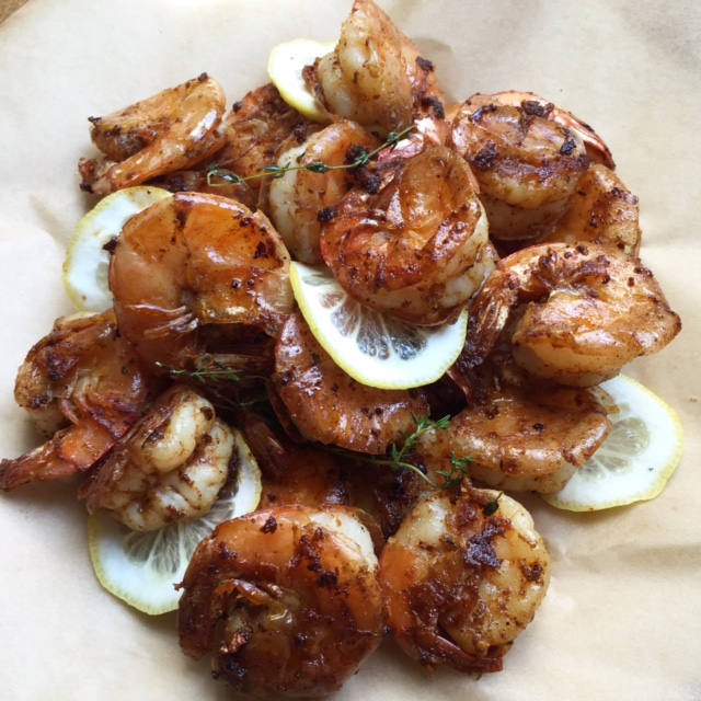 Spice-Rubbed Shrimp