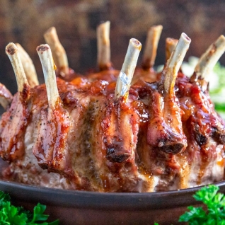 Esmaltado Corona De Asado De Cerdo