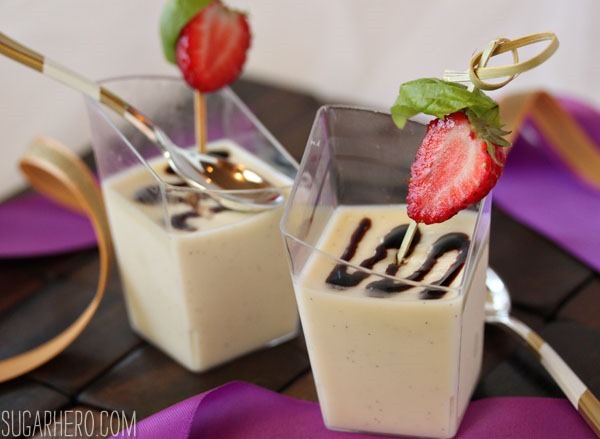 Cr&egrave;me Fraiche Panna Cotta