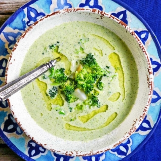 Crema de brócoli