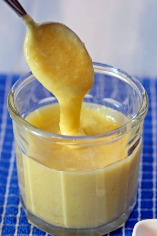 Cuajada de limón