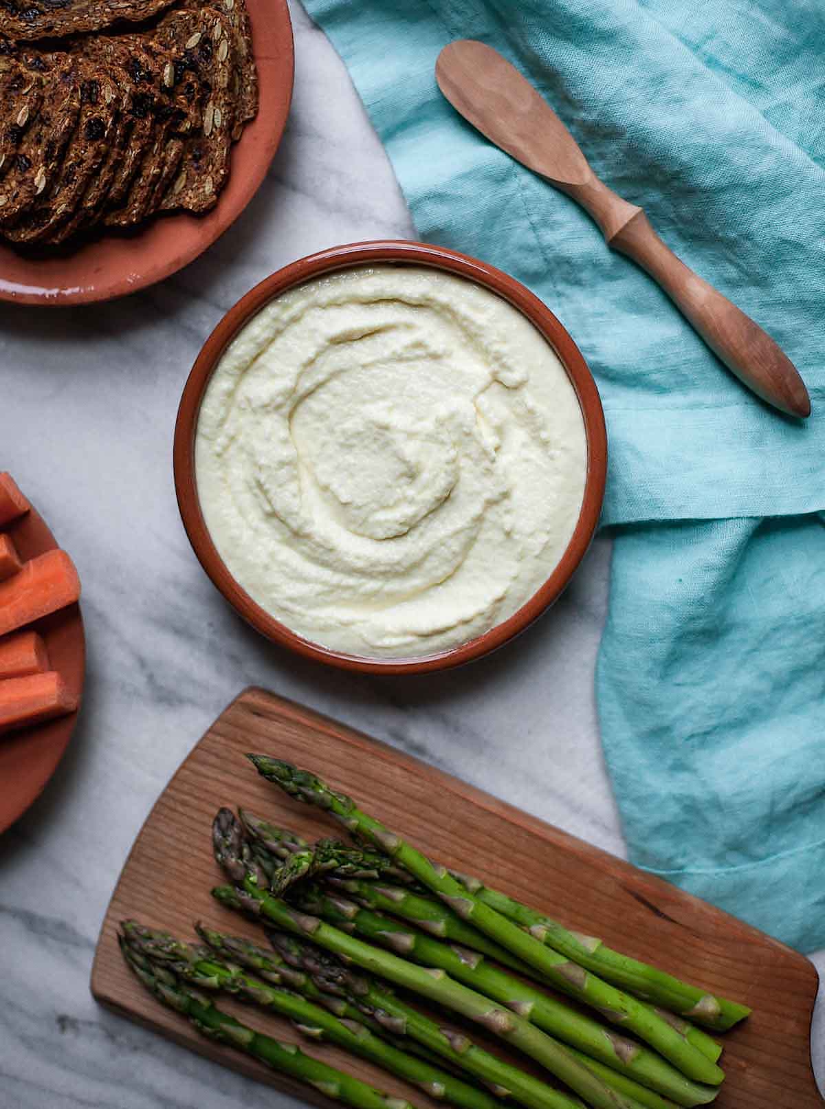 Crema batida Feta - Un batidor calculado