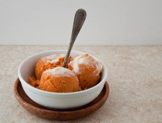 Helado De Calabaza Y Merengu